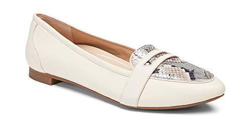 Vionic Savannah Women's Casual Shoe Cream Boa Metallic - 6 Medium