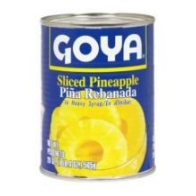 Goya Sliced Pineapple, 20 Ounce (Pack of 24)