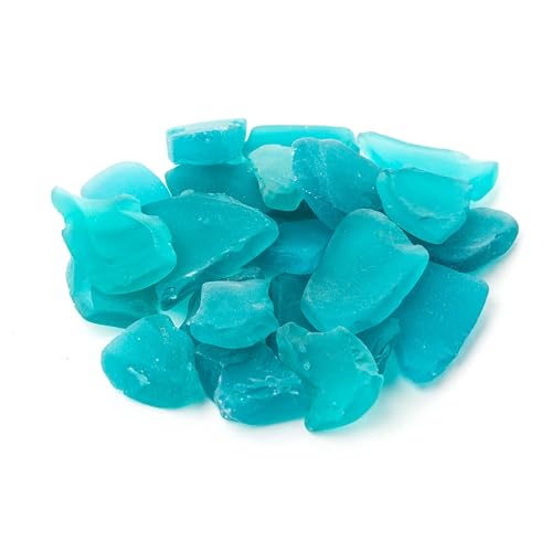 Image of Galapagos (05134 Aquarium Sea Glass, Cold Blue, 4lb Bag