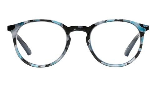 Image of SAV VK Couture Women's EVKB05 Blue Light Reading Glasses & Light Protection - Fashion Frame, Optical Spring Hinge Readers