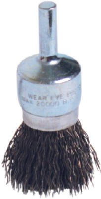 Master Mechnic 307132 3/4 inches Fine Crimped Wire End Brush - Quantity 6