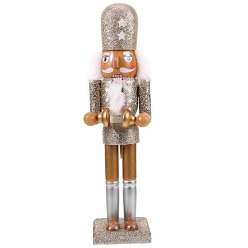 30cm Weihnachten Nussknacker Figur: Weihnachtsdekoration Holz...
