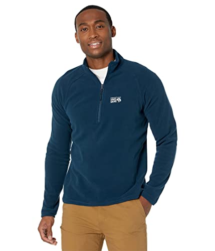 Image of Mountain Hardwear Men's MHW Logo 1 /4 Zip for Travel, Camping, and Casual Wear