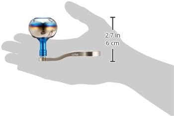 LIVRE(リブレ) リール BJ 66-74 シマノ&ダイワ左巻キ (チタンP+ブルーG)