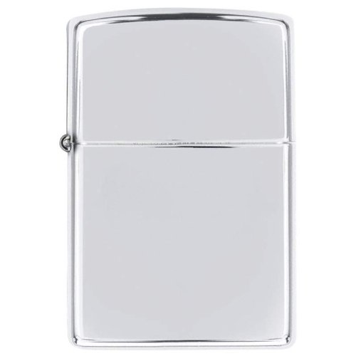 Encendedor Zippo plateado de bolsillo con grabado miniatura 2