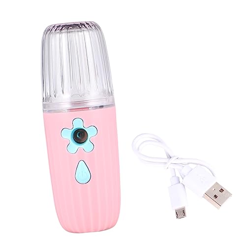 Mikinona 1Pc Portable Facial Mist Sprayer Rechargeable Moisturizer for for Hydration
