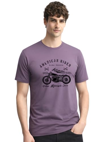 Image of ADRO Mens Printed Cotton T-Shirts Pack of 3 | Regular Fit Graphic Tshirt | Breathable Modern Stylish Casual T Shirt for Travel Gym Daily Lifestyle