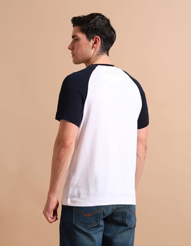 Image of U.S. POLO ASSN. Knitted Cotton T-Shirts for Men - 100% Cotton, Breathable & Comfortable, Half Sleeves Mens Casual T Shirts