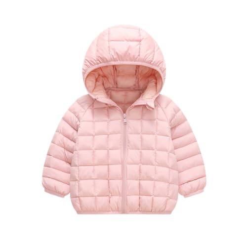 RKSTN Toddler Girls Hooded Puffer Jacket Full Zip Up Quilted Winter Coat - image 7