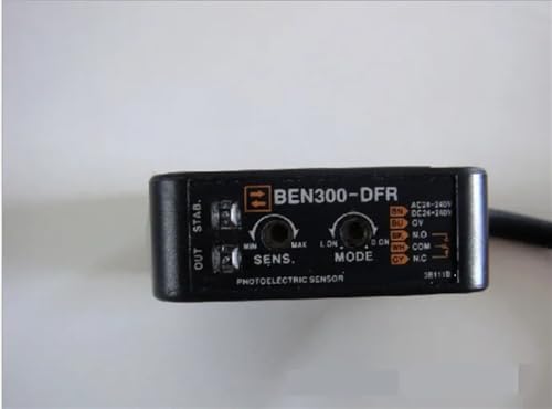 Sensor fotoeléctrico BEN300-DFR soluciona desajustes ópticos mediante relé AC DC