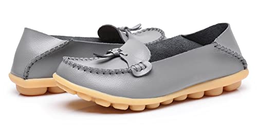 Image of VenusCelia Women's Decoration Comfy Walking Flat Loafer