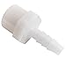 Parker Hannifin 326HB-6-4N Par-Barb Nylon Female Connector Fitting, 3/8" Hose Barb x 1/4" Female NPT, White
