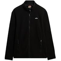 Superdry Chaqueta polar para hombre con cremallera completa,