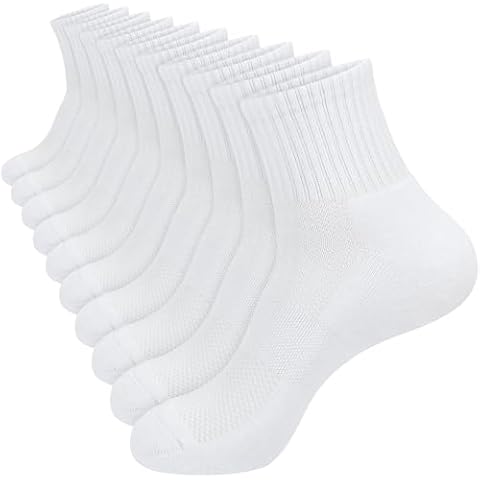 KOOOGEAR Women's Cushioned Ankle Socks Cover