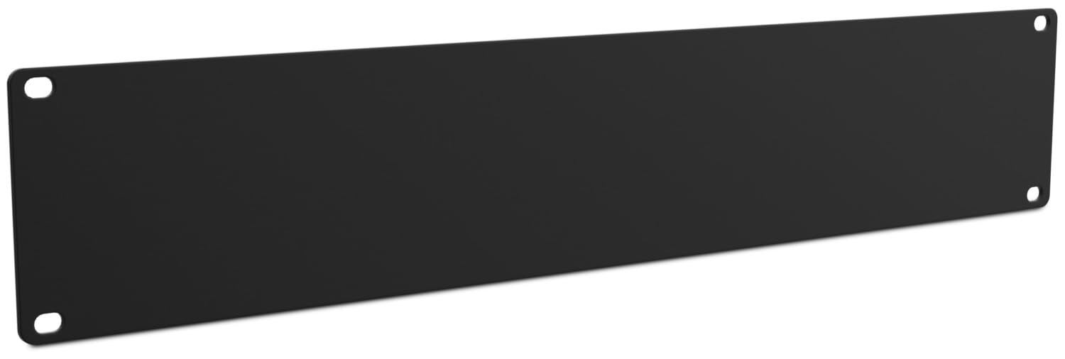 Pannello Rack 2U Nero - Copertura Cieca Per Armadi Rack 19 Pollici, In Acciaio - Foto 8