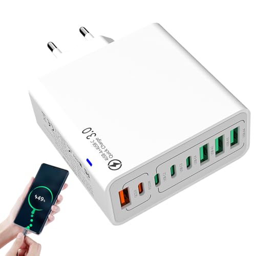 Cargador rápido USB C para evitar llevar múltiples adaptadores en tu mochila