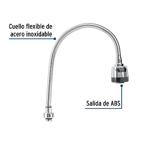 Mezcladora para fregadero cuello flexible 11 Imagen adicional