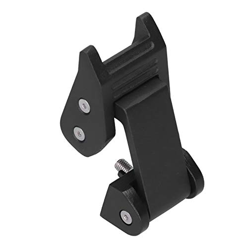 Kit verrouillage capot réglable aluminium noir Gladiator fixation rigide 4 pièces