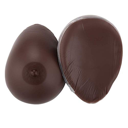 Zmasi Silicone Breast Forms For Crossdresser, Transgender Chest Enhancer, Fake Breasts Boobs Mastectomy Prosthesis (C Cup,800G/Pair. L-W-H: 6.34.32.4Inch) #TOP3