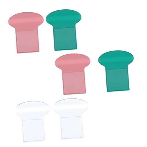 Uonlytech 6 Piezas levantador de tapa de inodoro herrajes para el asiento del inodoro manija del elevador del asiento bol rugerizado accesorios baño suministros de baño accesorios de baño PD