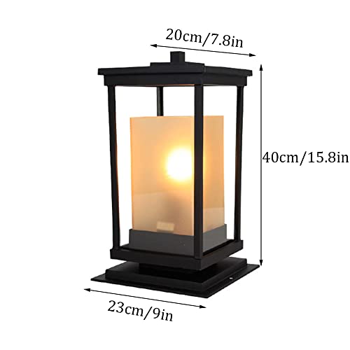 Lampes de porte extérieures étanches pour jardin et bord de piscine - 8