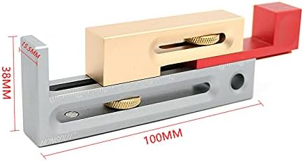 Saw Slot Regulator Push Table Saw Slot Adjuster Movable Measuring Block Length