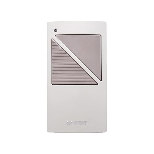 Boîtier Émetteur Vide V1 Bubendorff B230000 – Télécommande Compatible Volet Roulant – Support Mural Inclus – Remplacement Coque – Compatible TRADI ID, Mono ID, Bloc ID (2000-2007)