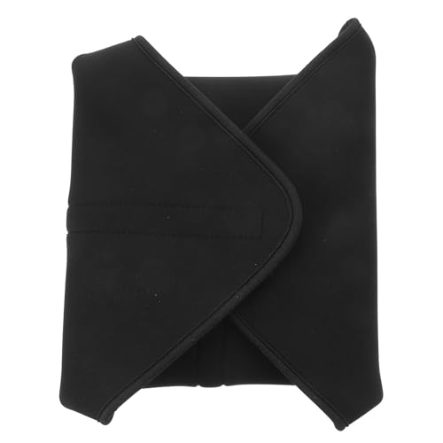 Funda para lente de cámara de neopreno negro protectora contra arañazos