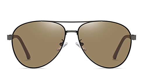 Polarized Sunglasses Aviator Retro Classic Trendy for Men Driving UV Protection2