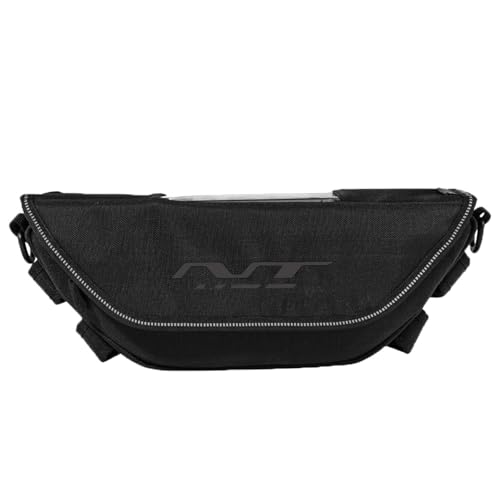 Sac de rangement guidon moto pour les voyages en NT1100 sous la pluie