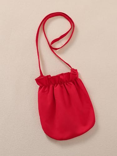 Image of Girls 2 Piece Outfit Preppy Strawberry Graphic Sleeveless Polo Shirt and Pleated Skirt Set with Crossbody Bag