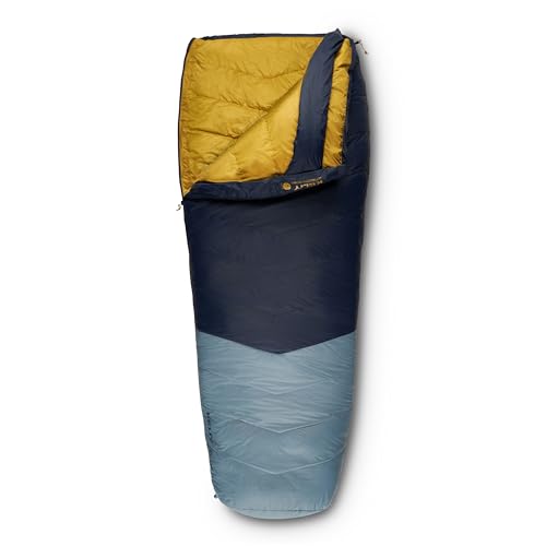 Image of Kelty Supernova Down Fill Sleeping Bag, 0 or 20 or 40 Degree Rating | Zip Two Together for a 2P Bag, Roomy Spoon Shape for Extra WIggle Room, PFC-Free Fabrics, Soft Taffeta Lining, Compressible