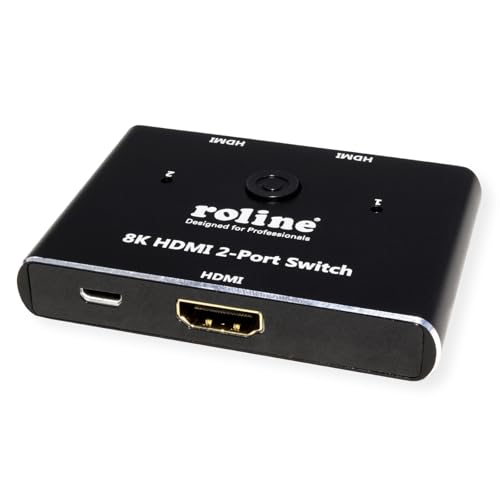 Switch HDMI 8K ROLINE para conectar consolas y reproductores en el televisor del salón 3