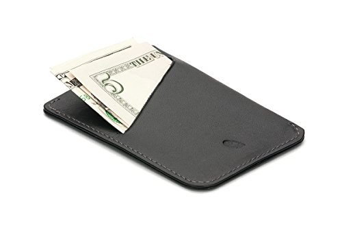 Bellroy Card Sleeve (Premium Leather Card Holder or Minimalist Wallet, Holds 2-8 Cards or Business Cards, Folded Note Storage)2