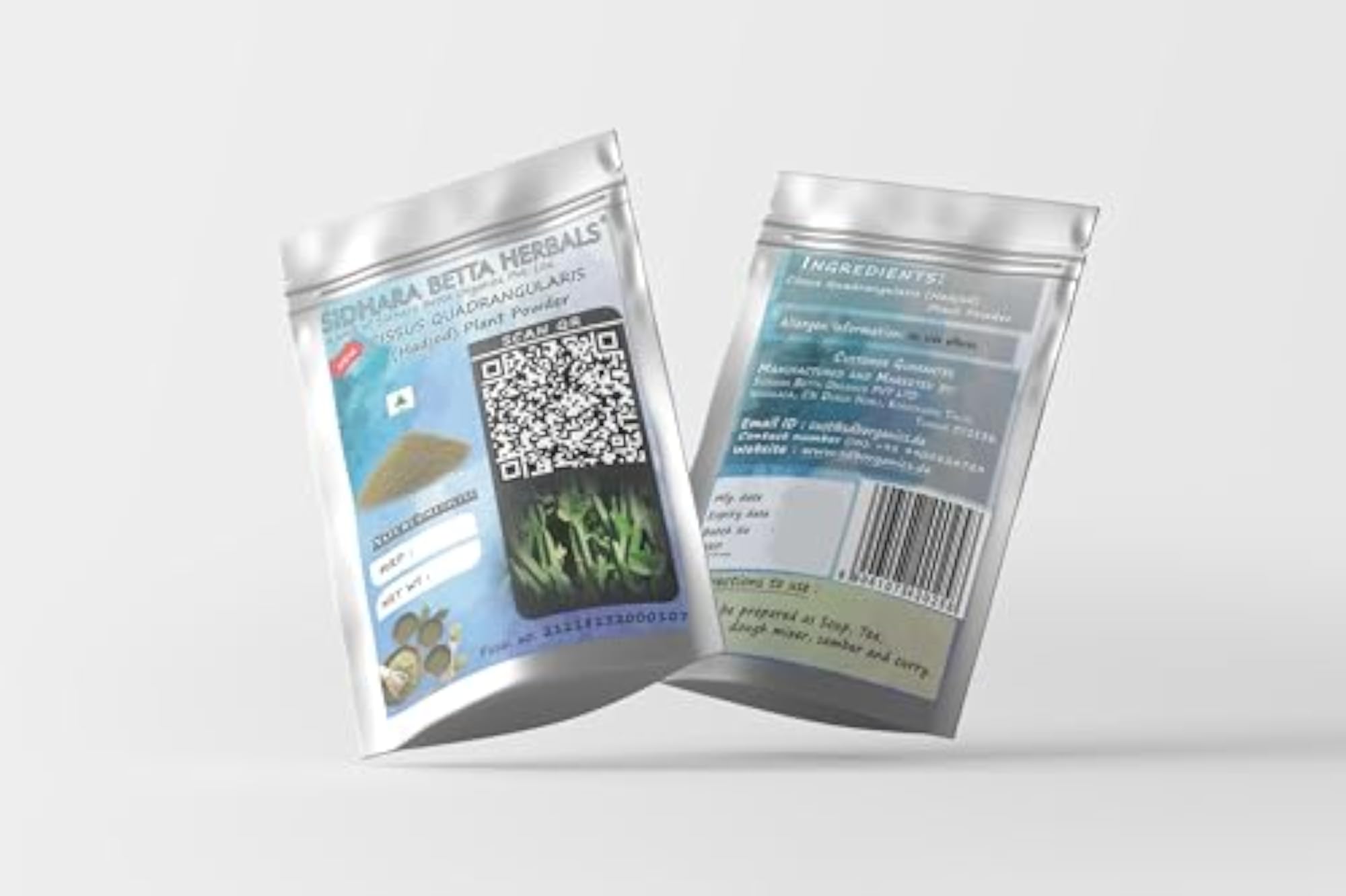 Cissus Quadrangularis Whole Plant Powder, 15g