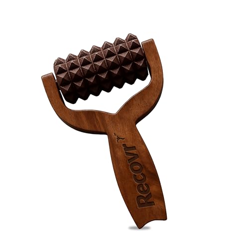 Image of Recovr Balayantra for Hair Growth | Manual Head Massager Balyantra & T-Roller for Hair Growth, Stress Relief & Relaxation | Portable Bal Yantra Wooden Hair Scalp Roller or Stimulator for Improved Circulation & Everyday Head Massage