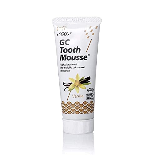 Image of GC Tooth Mousse for Cavity Protection Oral Care Moisturizer with Flavour, G.C. (Vanilla)