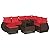 YuuSsea Patio Furniture Set, Rattan Chair, Garden Bistro, Table, Outside Chairs, Balcony Wicker for Porch Conversation - 8 Piece Poly Rattan Sofa Set