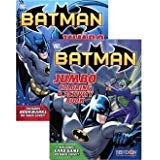 Toy UP 2-Pack Batman Jumbo Coloring & Activity Book 96 Pages Book
