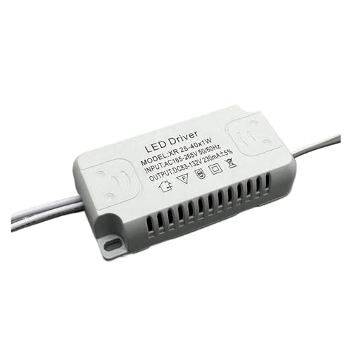 Pilote LED alimentation monochrome courant constant 25-40W pour luminaire