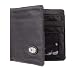 Big Skinny Men's World Bi-Fold Slim Wallet, Holds Up to 35 Cards, Black