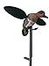 MOJO Outdoors Green Wing - Spinning Wing Duck Decoy with Super-Fast Magnetic Wings/Realistic Waterfowl Motion/High-Detail Design / 3-Piece Metal Support Pole/Battery-Powered