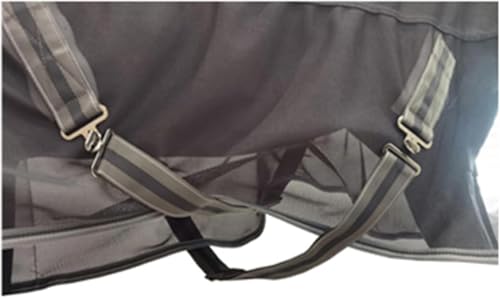 Barn & Stable Breathable And Uv Protective Tear-Resistant Mesh Horse Fly Sheet Comfy Equine Summer Sheet With Removable Web Leg Straps thumb #3