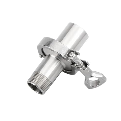 Raccord Tri Clamp 3/4 BSP inox 304 pour tuyauterie ferrule 50.5mm