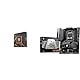AMD Ryzen 5-7600X Processor + MSI MPG B650 Tomahawk WiFi Motherboard ATX