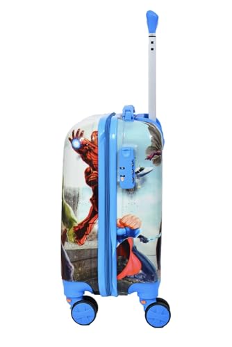 Image of ADSON PC Kids Trolley 360 Rotating Luggage 360 Wheels Non-Breakable Exclusive Edition 20 Inch Kids Hardsided Suitcase with 4 Wheels, 360 Wheel Travel Trolley Bag