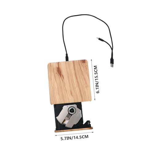 Unidad óptica externa USB DVD CD grabadora para laptop miniatura 5