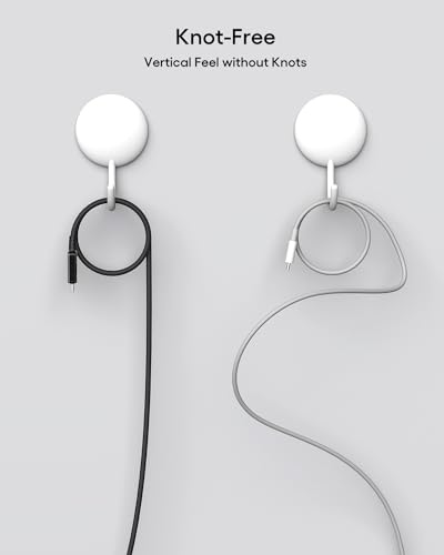 WOTOBEUS 6.5ft Silicone USB-C to USB-C Cable with LED Power Display, Real-Time Digital Screen Shows Fast Charging Wattage, Soft Touch Cord for iPhone, Galaxy, Pixel, iPad, Tablets, MacBook, Laptops