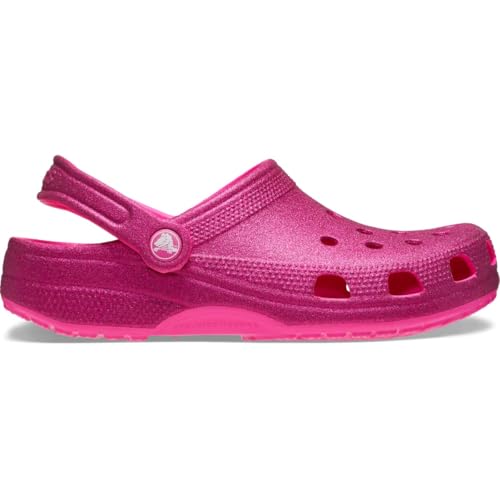Crocs Unisex Classic Clog - Glitter Pink Crush Men 9...