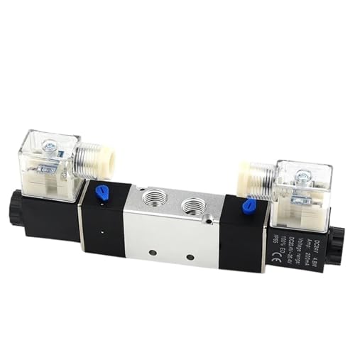 Electroválvula neumática de aleación interna 4V220-08 con paso de 1/4" 7
